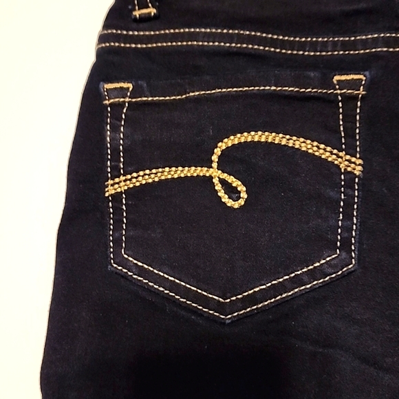 Justice Girl's High Waist Soft & Stretchy Jean Shorts - Picture 5 of 9